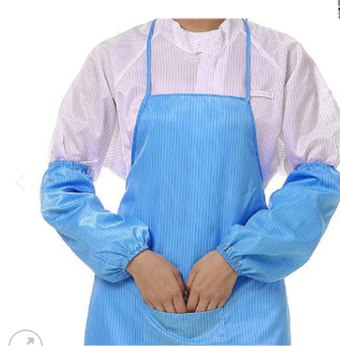 Tạp dề chống tĩnh điện  với đai điều chỉnh vòng eo